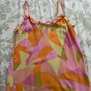 Patterned boutique summer tank